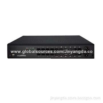 16CH real-time recording and playback HD DVR